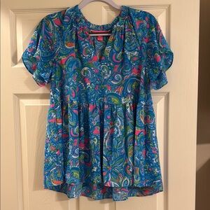 Colorful Paisley Women's Top